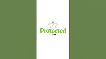 OOP Scope Explained in 30 Seconds! (Public, Protected, Private) #shorts