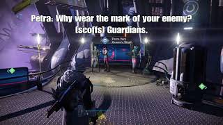 Idle Dialogue Petra Venj Why Wear The Mark Of Your Enemy? House Of Wolves