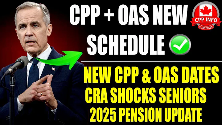🚨 CRA Shocks Seniors: New OAS & CPP Payment Dates Revealed for 2025! 🇨🇦 | Must Watch Update 📅💰