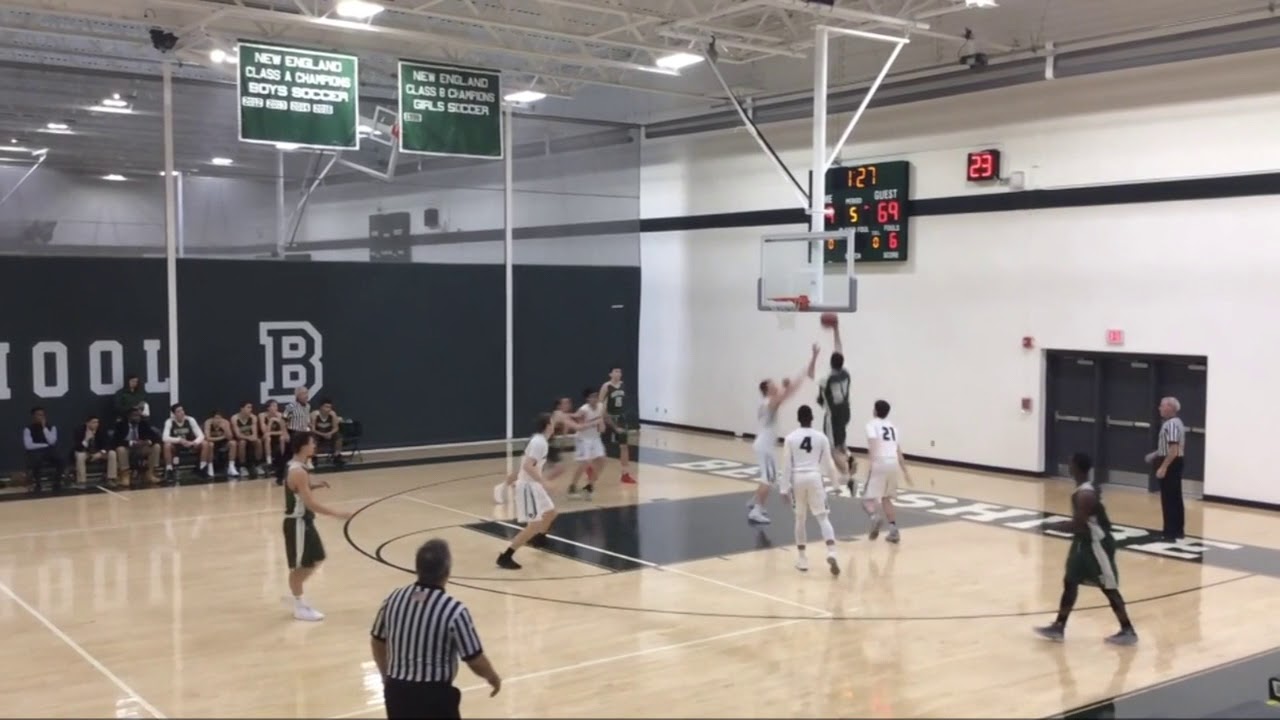 Alex Karras Berkshire School Varsity Basketball Highlights 2017-18