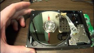 Clicking hard drive dis-assembly. How to and what to expect. 500GIG Western Digital USB storage.
