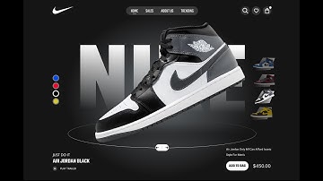 Brand Shoe Website U/UX Design + Prototype