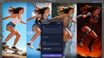 Seedream 4,  Nano Banana, Qwen Plugin for Photoshop (Plugin Demo)