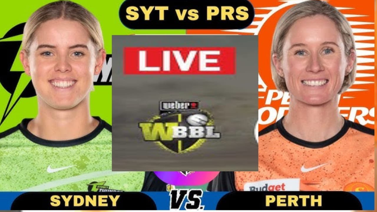 PRSW vs SYTW  Match, WBBL 2024 l Live Cricket  Today l  NO Commentary