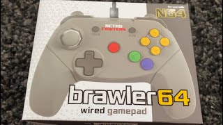Brawler 64 unboxing(N64 gamepad)
Hey guys I finally gave this controller a shot and if you’re a fan of N64 then I’d recommend it! Especially if your old game pad is on its last leg lol Brawler 64 unboxing(N64 gamepad)