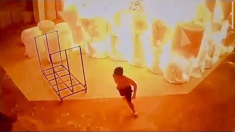 Worker Wanted to See if Foam was Flammable