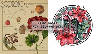 Name Ideas For Scorpio Girl♏ | ♡Kazuku♡