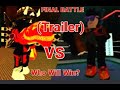 TRAILER wise VS kater Boxing League ROBLOX