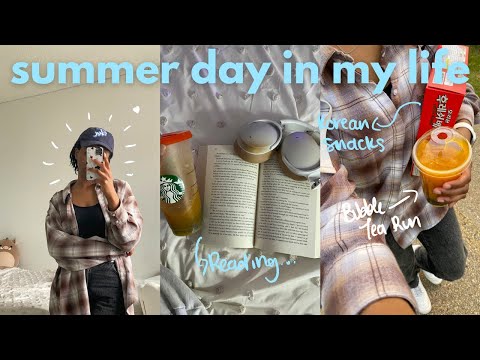 SUMMER CHRONICLES ˶‘ ᵕ ‘˶  | TRYING KOREAN SNACKS, AMAZON HUAL & MORE!