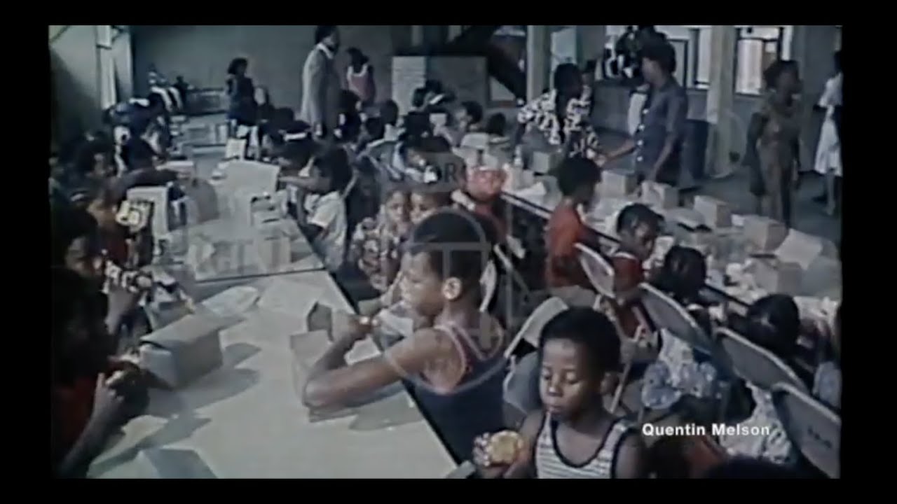 Housing Authority Serves Lunches to Kids at Carver Homes Housing Project Community Center 6/27/78