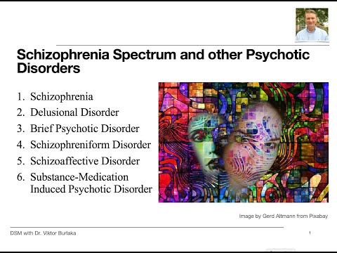 Spektrum schizofrénie DSM-5 a iné psychotické poruchy