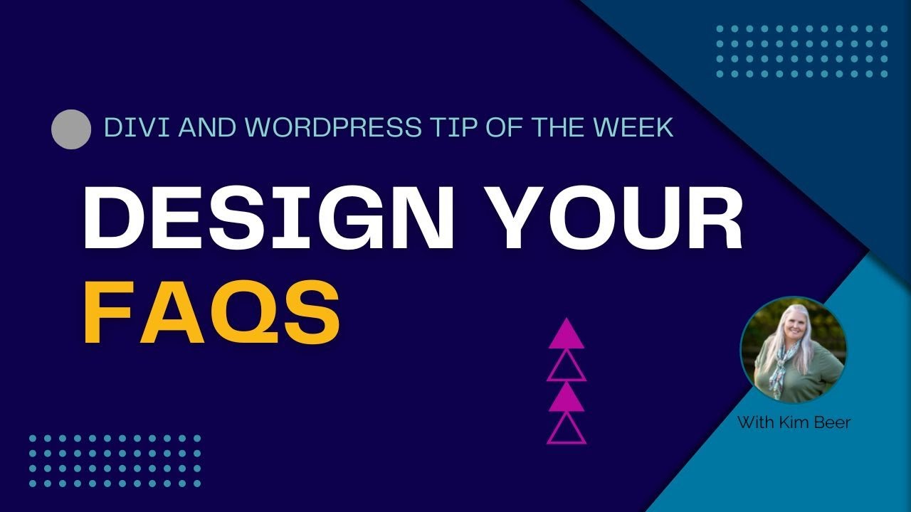 Design an FAQ Section in Divi using Accordion