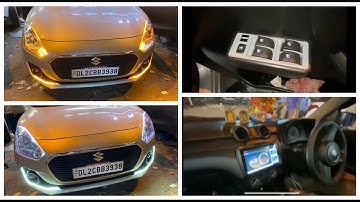 Maruti Suzuki Swift 2020 Modified Lxi BS6 II Car Music System 2020 II RD Aftermarket Power Window