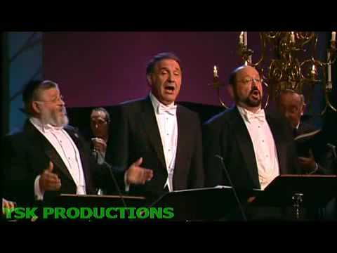 Cantor Benzion Miller Alberto Mizrahi And Naftali Hershtik Singing Tumbalalaika