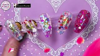 Cute Charlie’s nail art Glitter swatches/glitter application with base gel/ Quality glitters
Cute Charlie’s nail art Glitter swatches/glitter application with base gel/ Quality glitters Cute Charlie’s nail art Glitter swatches/glitter application with base gel/ Quality glitters
