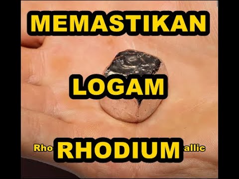 Video: Ada apa dengan rhodium?