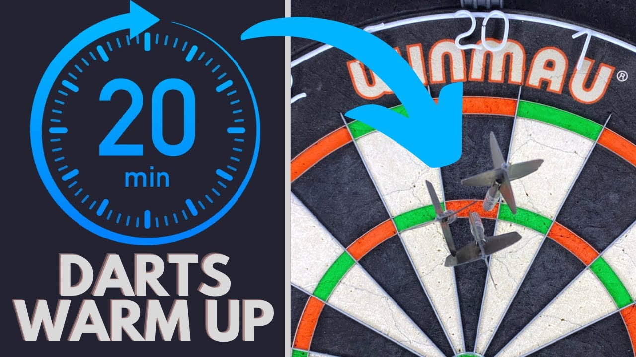 How To Warm Up To Throw GREAT Darts! Interactive Warm Up YouTube