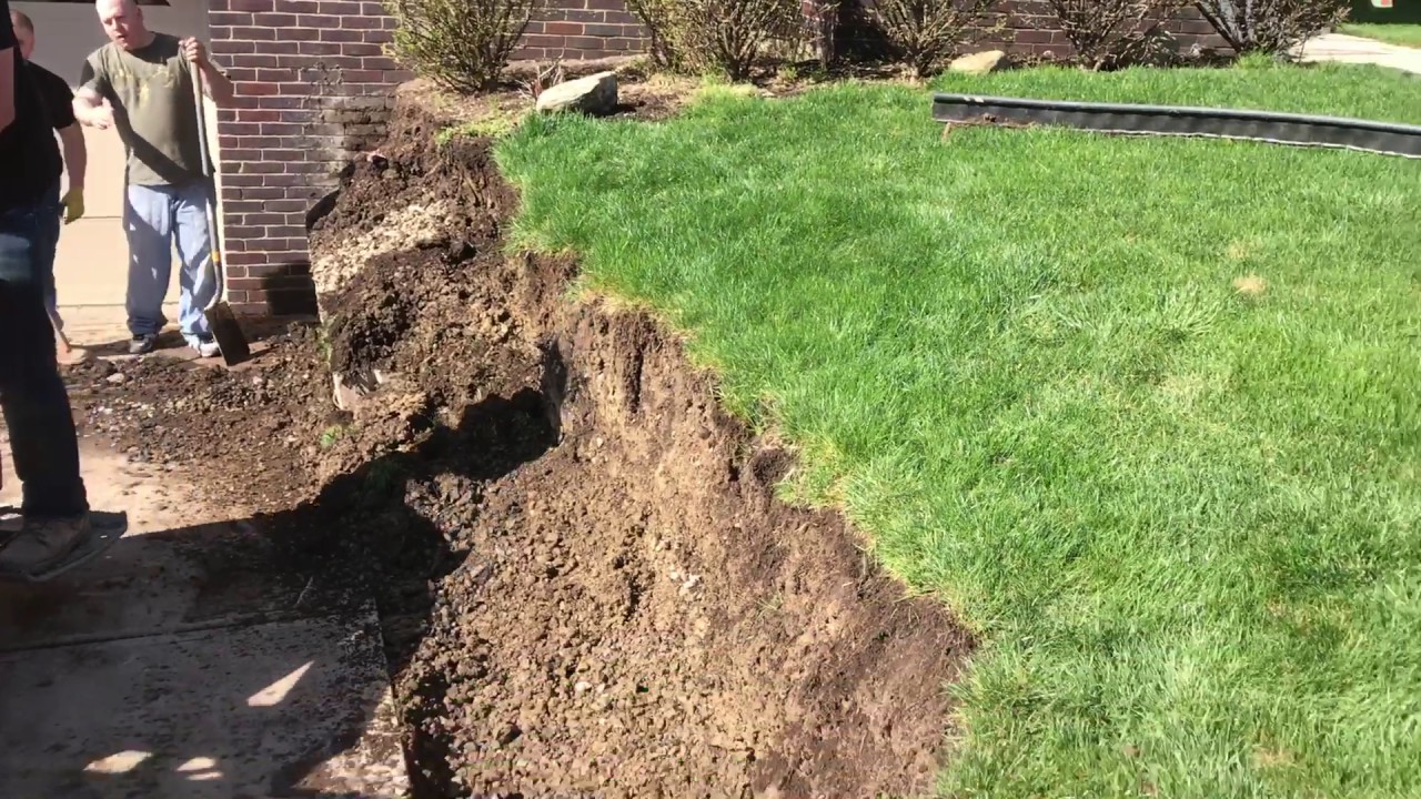 Failed Retaining Wall In Pittsburgh Pa Rebuild
