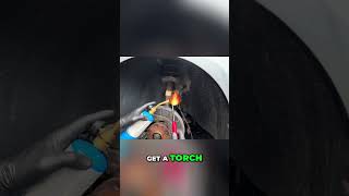 Rusted Bolt Removal Trick Using A Torch