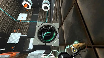 Portal 2 - Cube Collector in 11 Portals