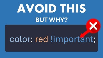 Why You Should Avoid Using !important in CSS – A Complete Guide