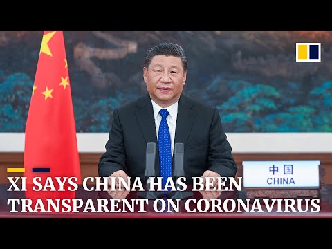 Xi Jinping tells World Health Assembly China has been transparent on coronavirus