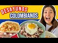 DESAYUNÉ COLOMBIANO TRADICIONAL!! *APROBADO POR USTEDES* | RebeO