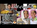 Our pasta party 🎉| Documents kho gaye🫣| A day with full of laughter 😂|my 1st Mini Vlog| |kota wale🫰