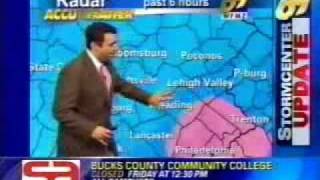 wfmz 69 news at 5pm winter weather coverage 3 16 07