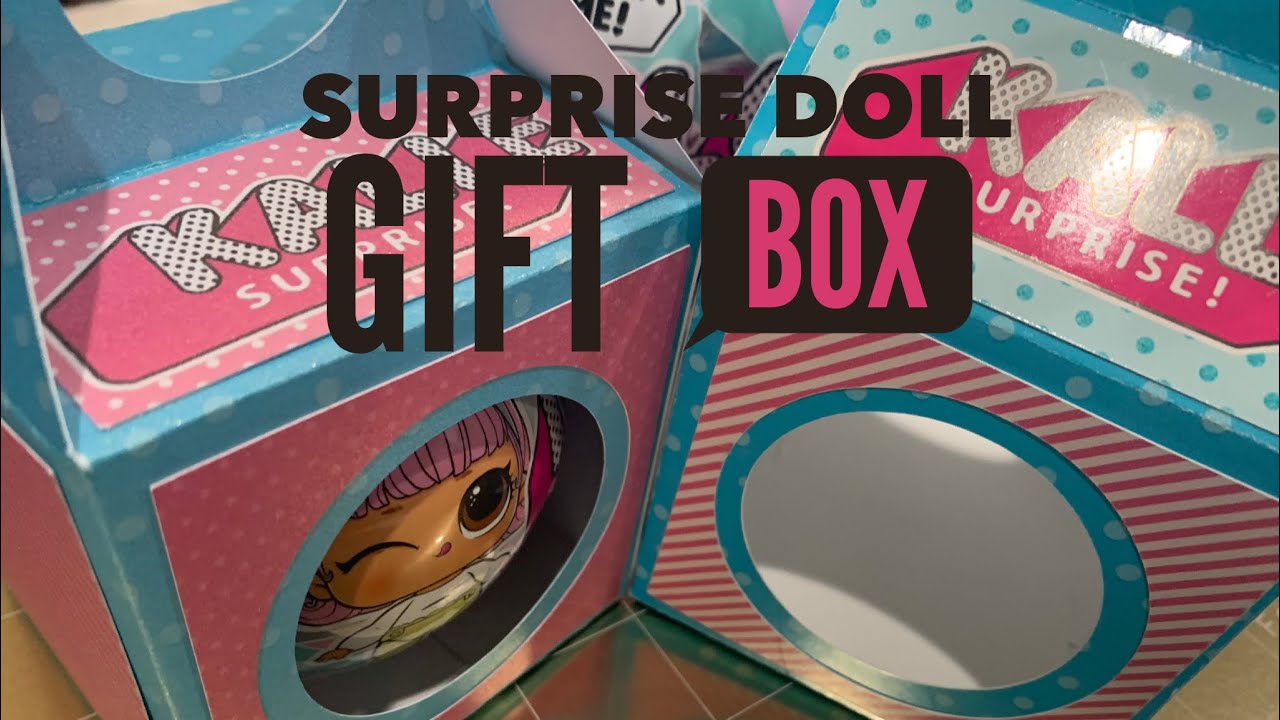 Surprise Doll Gift Box Make it with Cricut Tam’s Sweet Life YouTube
