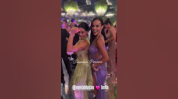 Vania Bludau en la boda de su amiga Alejandra Baigorria y Said Palao. #boda #alejandrabaigorria