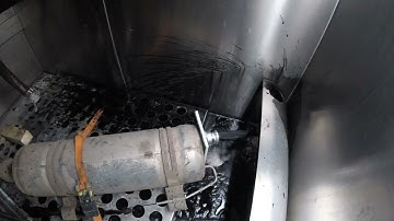 Mitsubishi Canter Euro 5 DPF cleaning