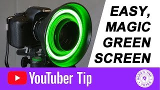 Is This The Simplest Green Screen Setup - Ever?