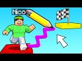 NICO, BARA DISEGNANDO IL SUO OBBY su ROBLOX!