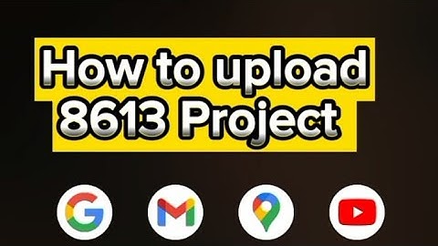 How to Upload 8613 Research Project & How to make Suitable pdf #aioustudent