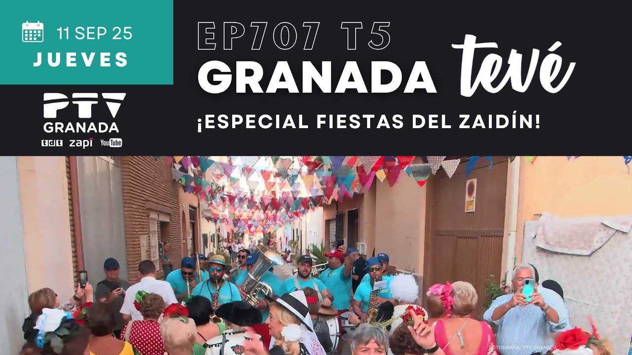 EN DIRECTO HD | Pregón Fiestas del Zaidín🥳  |  PTV Granada