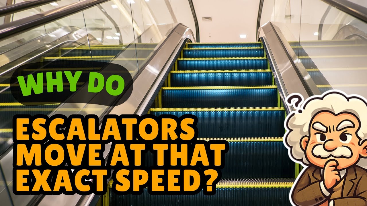 Why Do Escalators Move at That Exact Speed? The Science Behind the 'Just Right' Pace [ID1337]