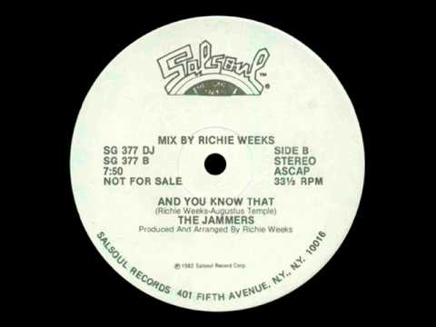 The Jammers - And You Know That (12'' Promo) (1982)