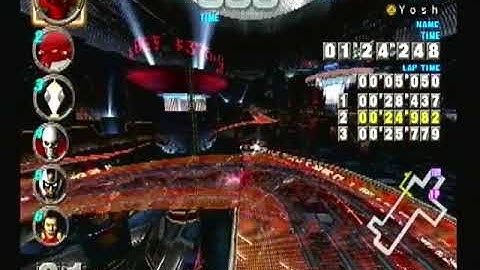 F-Zero AX (Nintendont) - CH3, Flying, Lap (Race mode) - 0