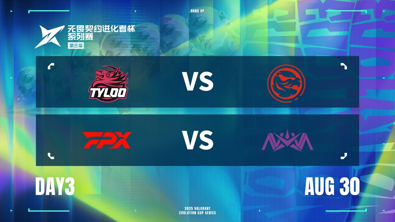 TYL vs TEC - FPX vs NOVA - Day 3 - VALORANT Evolution Cup Series Act 3