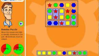 Actibrain walk through - Domino Puzzle screenshot 4