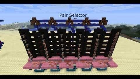 Bubble Sort in Minecraft