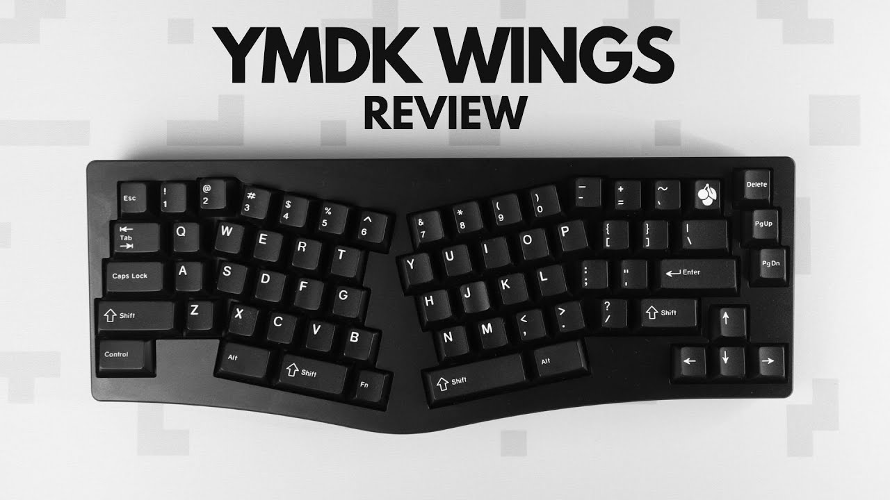 YMDK Wings Review- Affordable Arisu/Alice Mechanical Keyboard Kit