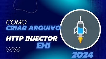 Como configuar o app http injector 2024 para criar arquivo ehi do app