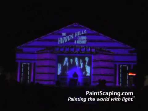 A Building is Transformed into a Realistic Casino using 3D Projection Mapping