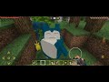 Minecraft Pokémon (a insígnia e o snorlax)