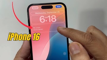How to Add widget on iPhone 16 lock screen