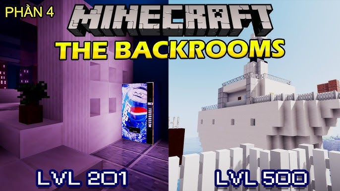 minecraft — Backrooms: Level 1; Part 2 Level 0 Level 1;Pt1