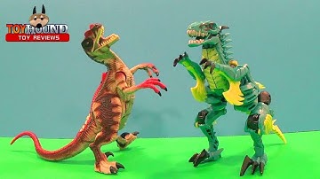 Transformers Age Of Extinction Deluxe Class Dinobot Slash,Toy review by ToyHound