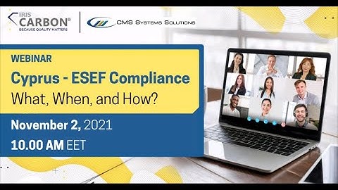 Cyprus - ESEF Compliance - What, When, and How?